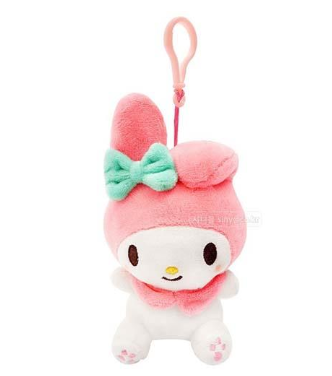 SANRIO MY MELODY BACKPACK KEYCHAIN