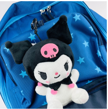 SANRIO KUROMI BACKPACK KEYCHAIN