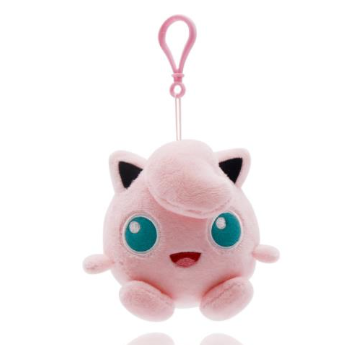 POKEMON PLUSH CLIP- JIGGLYPUFF 13CM