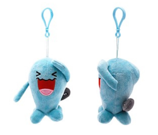 POKEMON PLUSH CLIP - WOBBUFFET 13CM