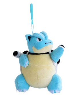 POKEMON PLUSH CLIP - BLASTOISE 13CM