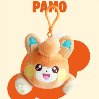 POKEMON PLUSH CLIP - PAWMI 13CM