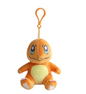 POKEMON PASTEL PLUSH CLIP - CHARMANDER 13CM