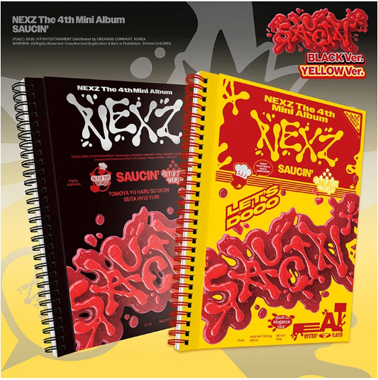 NEXZ (넥스지) 4th Mini Album - [SAUCIN']
