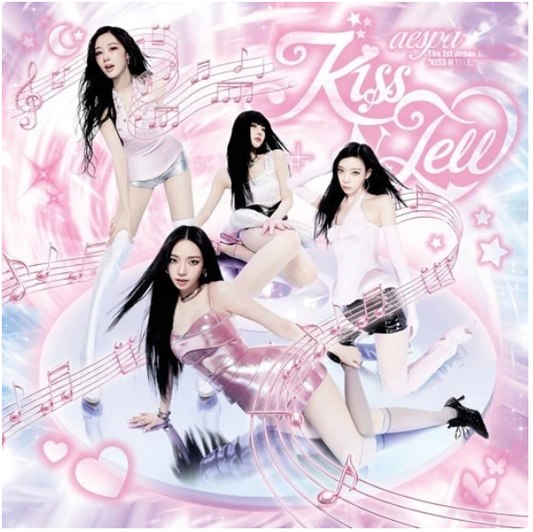 Aespa 1ST JAPAN MINI ALBUM [ KISS N TELL ] KISS N TELL VER