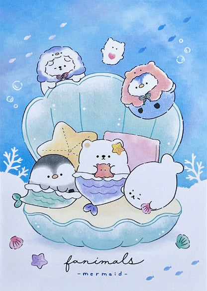 Sea Animals Mini Notepad