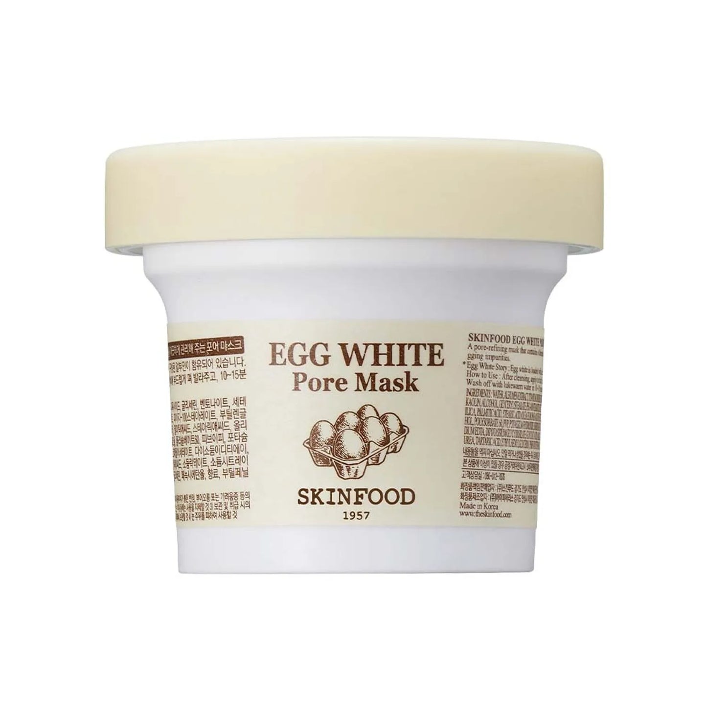 [Skinfood] Egg White Pore Mask 120g