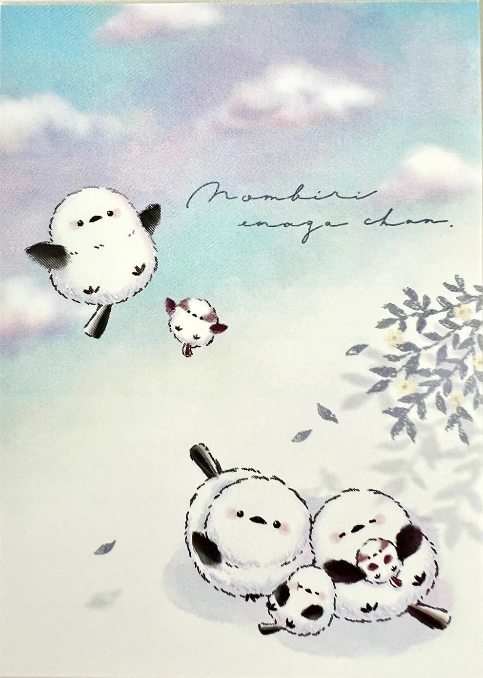 Snow Birds Sunrise Mini Notepad