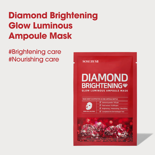 [Some By Mi] Diamond Brightening Glow Luminous Ampoule Mask