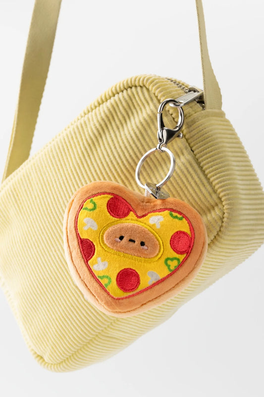 [Somoko] Pizza Heart Tayto Potato Bag Charm