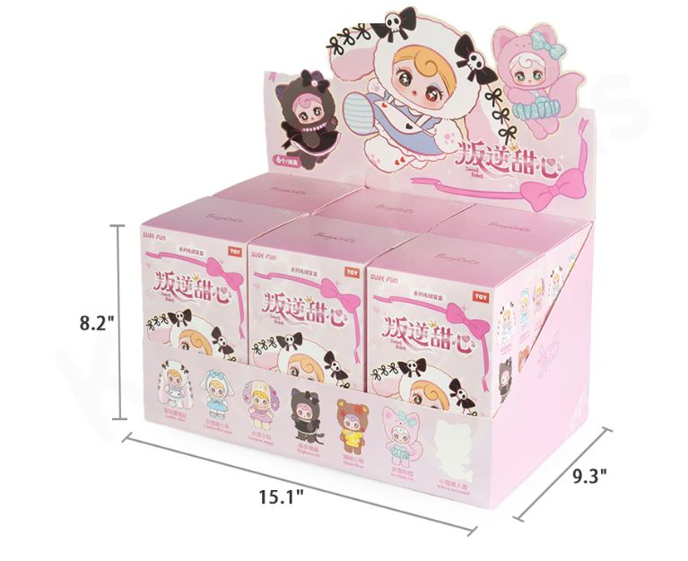 Sunycoco Sweet Rebel Series Plush Blind Box