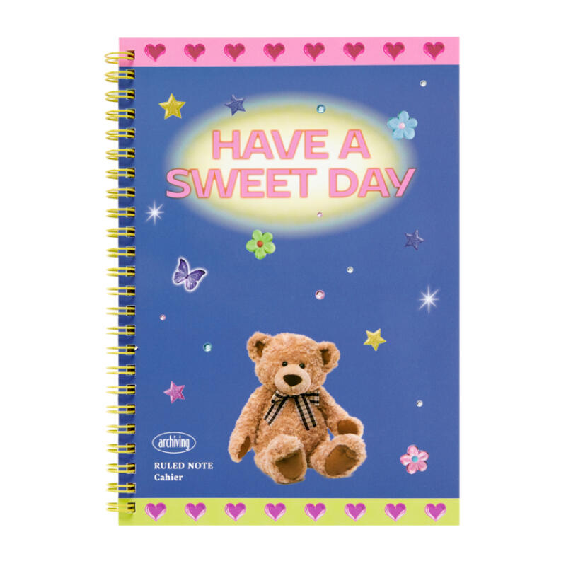 Sweet Bear Spiral Notebook