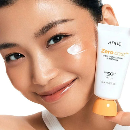 [ANUA] Zero-Cast Moisturizing Finish Sunscreen