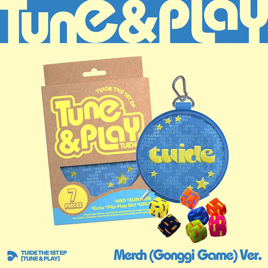 TUIDE (튜이드) The 1st EP Album - [TUNE & PLAY] (Merch/ Gonggi Game ver.)
