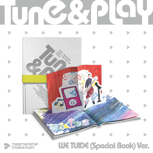 TUIDE (튜이드) The 1st EP Album - [TUNE & PLAY] (WE TUIDE/ Special Book ver.)