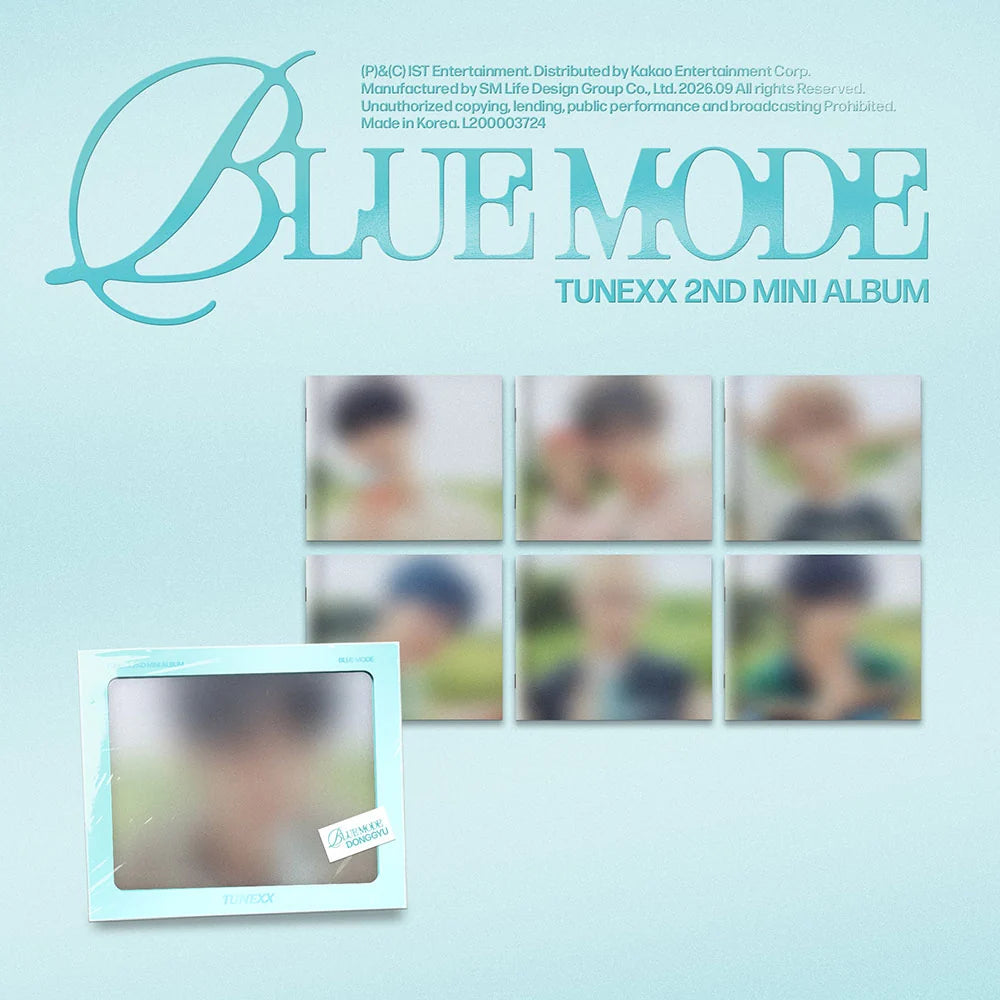 TUNEXX (튜넥스) 2nd Mini Album - [BLUE MODE] (INDIVIDUAL MODE ver.)