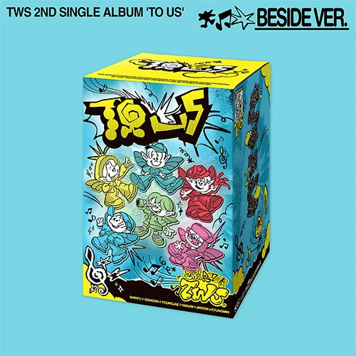[PRE-ORDER] TWS (투어스) 2nd Single Album - [TO US] (BESIDE Ver.)