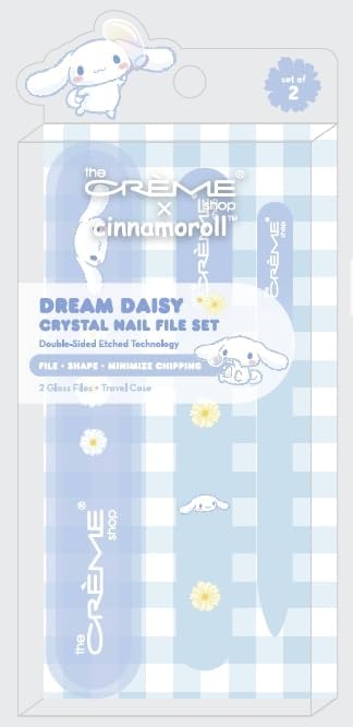 [The Crème Shop] X Cinnamoroll Dream Daisy Crystal Glass Nail File Set