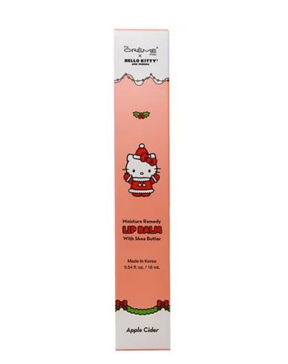 [The Crème Shop] X Hello Kitty Moisture Remedy Lip Balm with Shea Butter Apple Cider