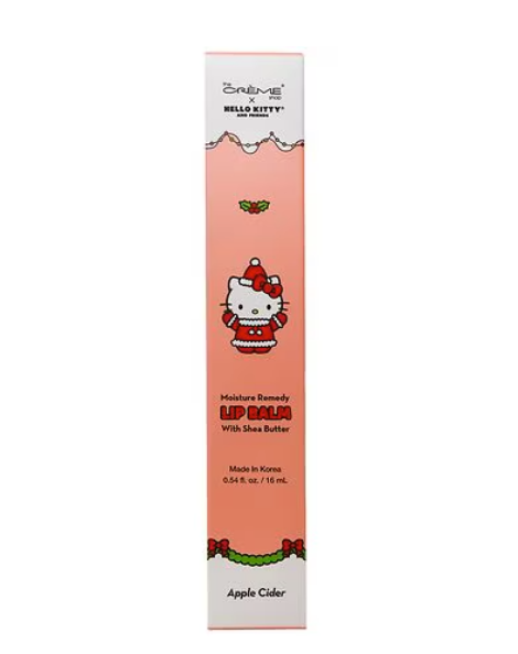 [The Crème Shop] X Hello Kitty Moisture Remedy Lip Balm with Shea Butter Apple Cider