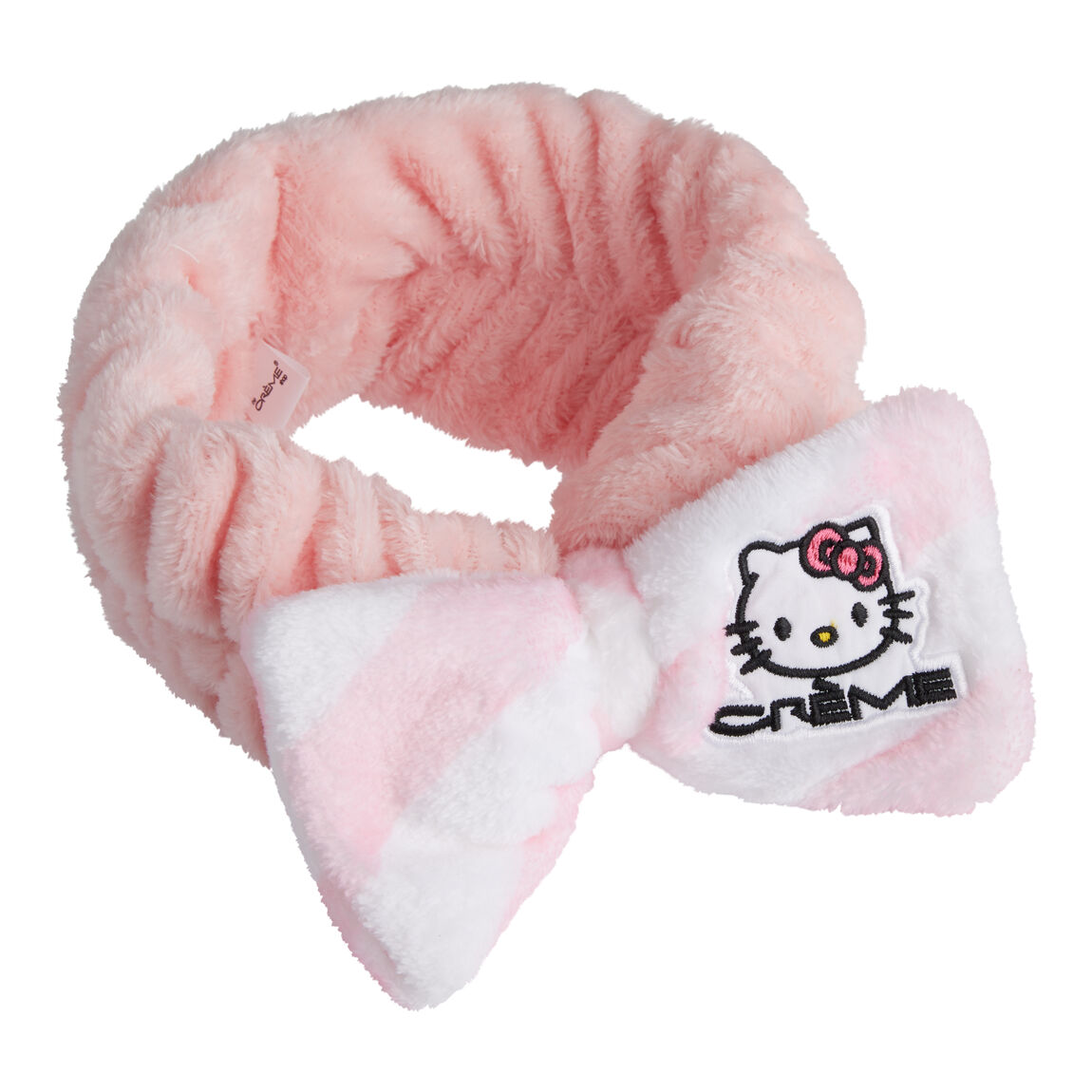 [The Crème Shop] X Hello Kitty Plush Spa Headband with Bow