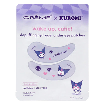 [The Crème Shop] x Kuromi Depuffing Hydrogel Under Eye Patches