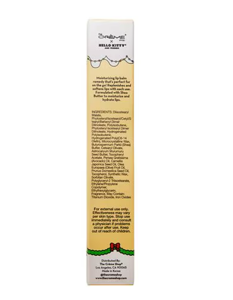 [The Crème Shop] X Kuromi Moisture Remedy Lip Balm with Shea Butter Hot Cocoa