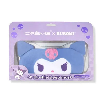 [The Crème Shop] X Kuromi [3D PLUSHIE] SLEEP MASK