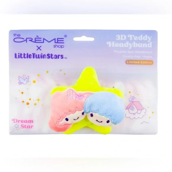 [The Crème Shop] X Little Twin Stars - Dream Star 3D Teddy Headyband