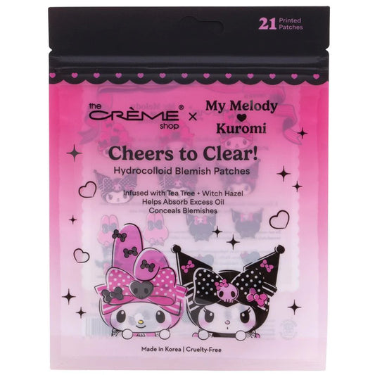 [The Crème Shop] X My Melody & Kuromi Cheers To Clear! Hydrocolloid Blemish Patches