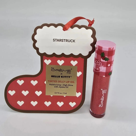 [The Crème Shop] x Hello Kitty Tinted Jelly Lip Oil Xmas Edition #Starstruck
