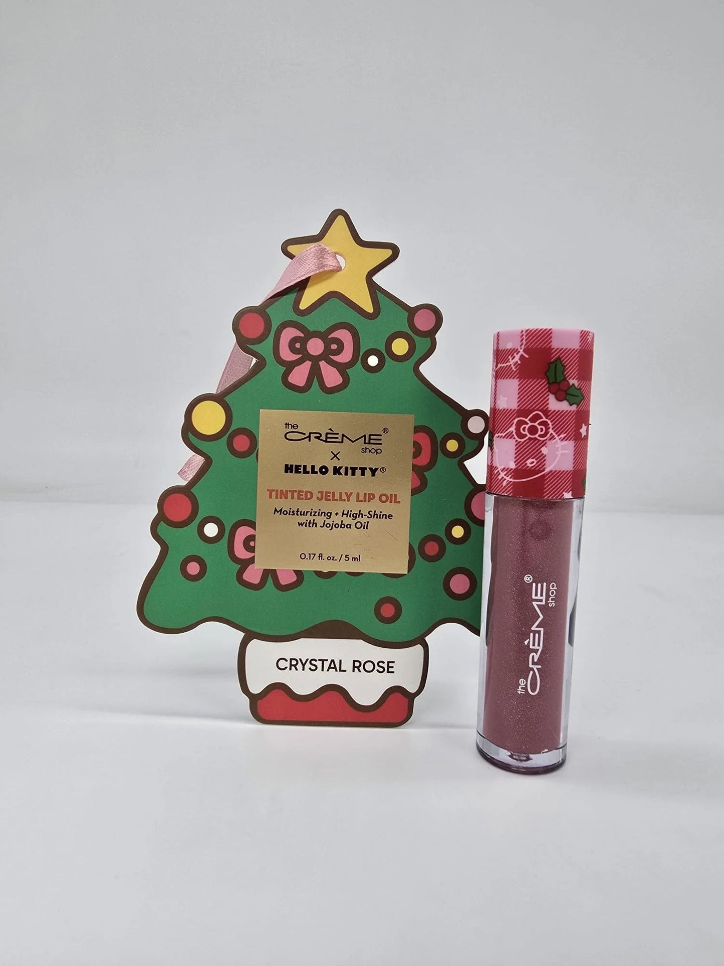 [The Crème Shop] x Hello Kitty Tinted Jelly Lip Oil #Crystal Rose