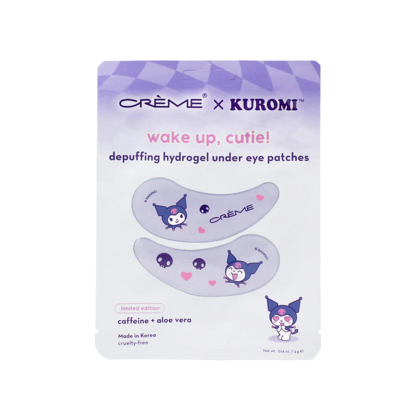 [The Crème Shop] x Kuromi Depuffing Hydrogel Under Eye Patches
