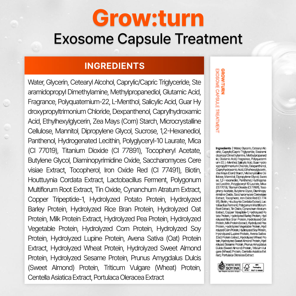 [lilyeve] Grow:Turn Exosome Capsule Treatment 230ml