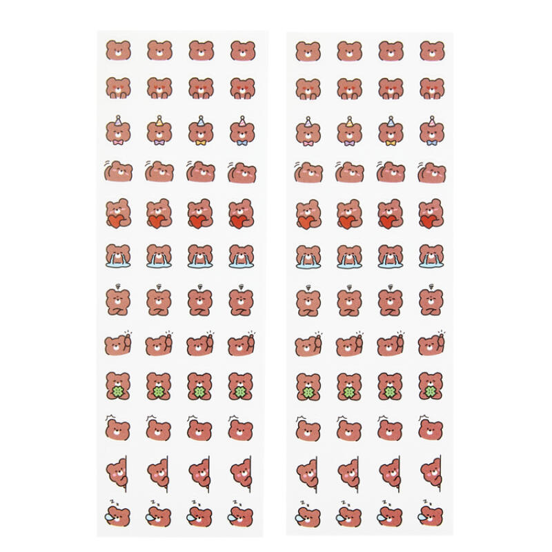 Today's Bear Seal Sticker