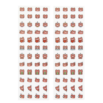 Today's Bear Seal Sticker