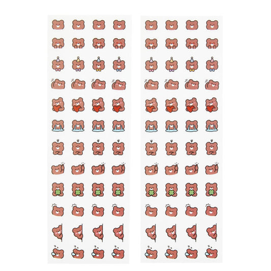 Today's Bear Seal Sticker