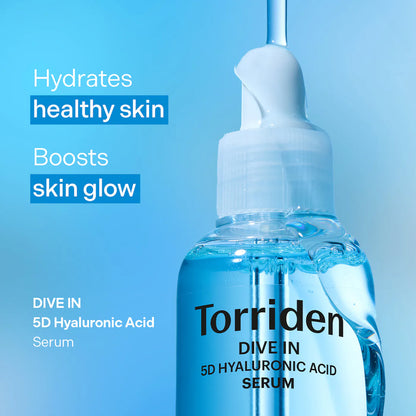 [Torriden] DIVE IN 5D Hyaluronic Acid Ultra Hydrating Serum for Plump & Glow Skin