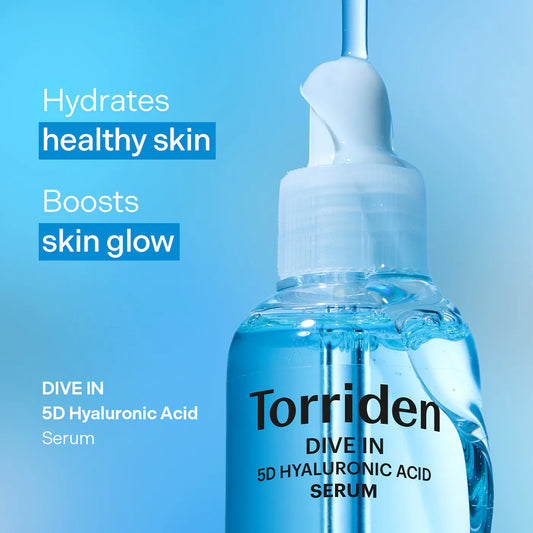 [Torriden] DIVE IN 5D Hyaluronic Acid Ultra Hydrating Serum for Plump & Glow Skin