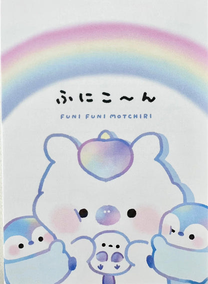 Unicorn & Friends Funi Funi Motchiri Mini Notepad