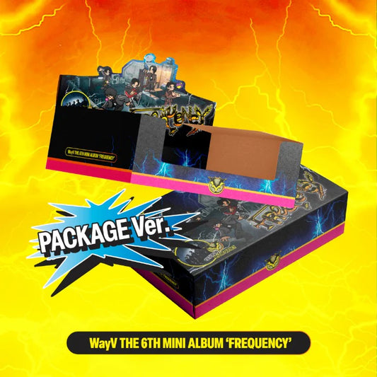 WAYV (웨이션브이) 6TH MINI ALBUM - [FREQUENCY] (PACKAGE VER.)