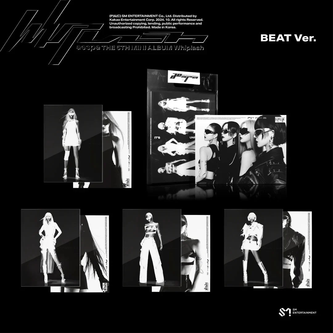 AESPA (에스파) 5TH MINI ALBUM - [Whiplash] (BEAT Ver.)