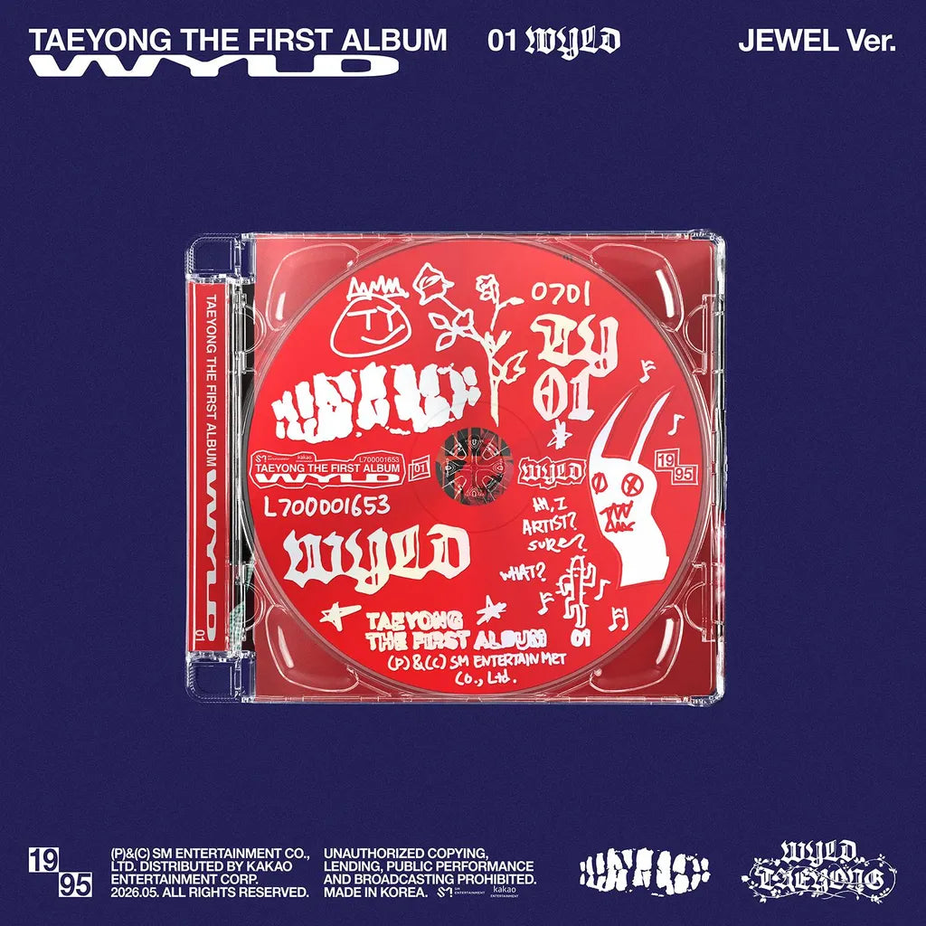 TAEYONG (태용) 1st Album - [WYLD] (Jewel Case Ver.)