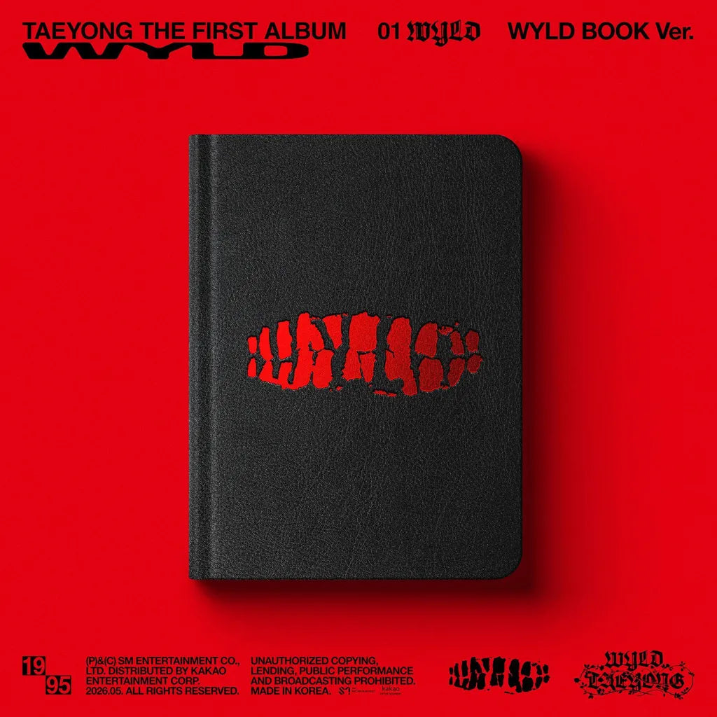 TAEYONG (태용) 1st Album - [WYLD] (WYLD BOOK Ver.)