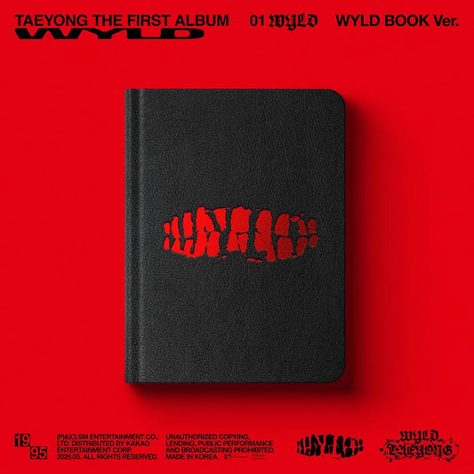 TAEYONG (태용) 1st Album - [WYLD] (WYLD BOOK Ver.)