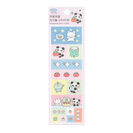 Wagle Friends Seal Sticker