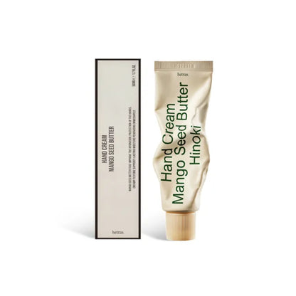 [Hetras] Perfumed Mango Seed Butter Hand Cream 50ml #Hnoki