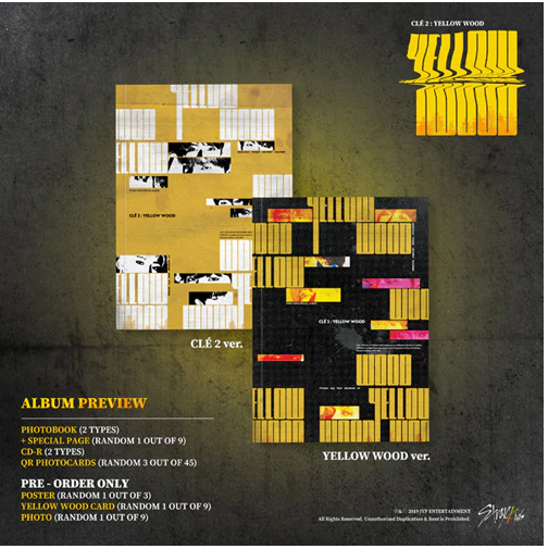 STRAY KIDS SPECIAL ALBUM - [Clé 2 : Yellow Wood] 