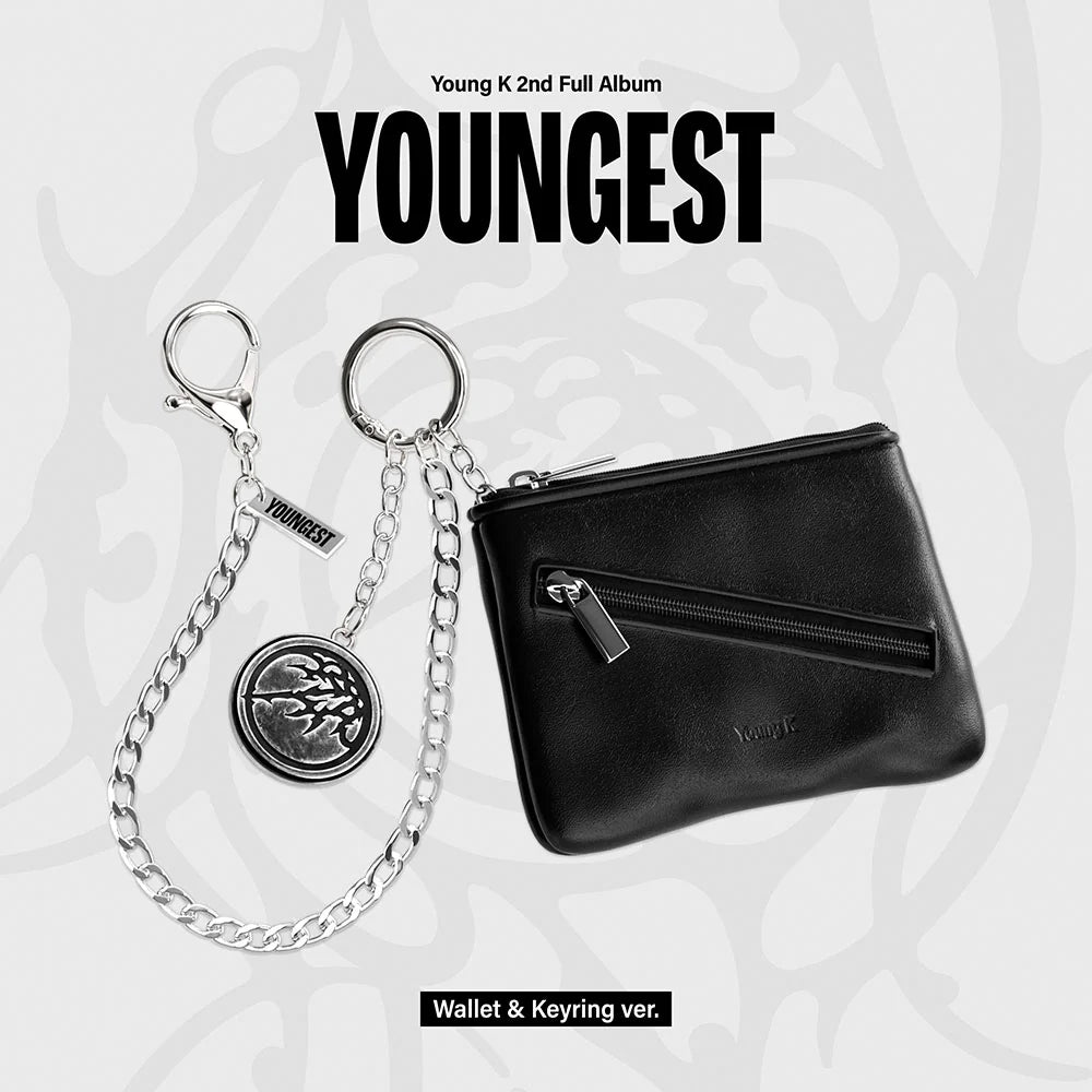 Young K (영케이 ) 2nd Full Album - [YOUNGEST] (Wallet & Keyring ver.)