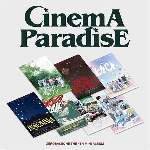 ZEROBASEONE (제로베이스원) 4TH MINI ALBUM - [CINEMA PARADISE] (ZEROSE VER.)